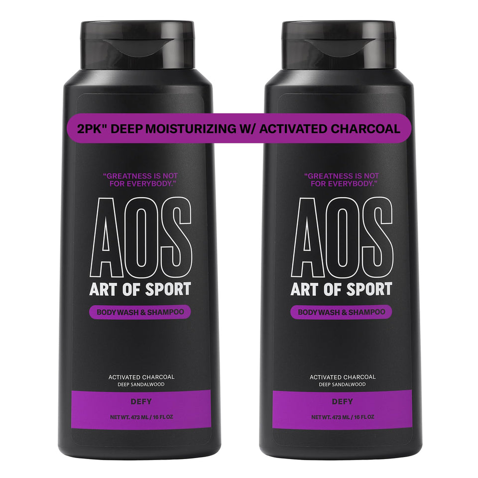 Art of Sport front packaging showing bottle and victory scent benefit