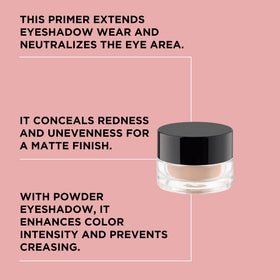 ARTDECO primer tube open revealing smooth matte cream texture for seamless blending