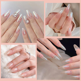 Artdone color shift comparison on fingers displaying aurora chameleon effect benefit