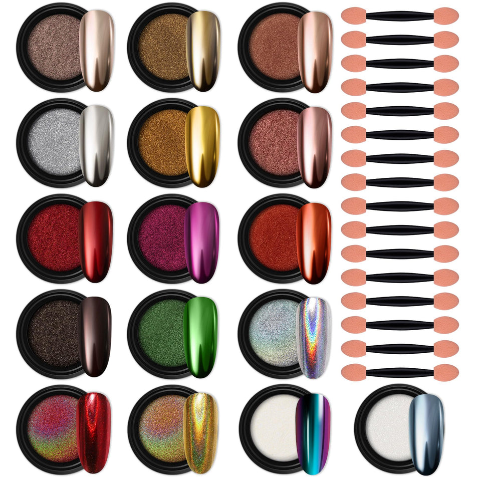 Artdone front packaging showing 16 jars and kit contents for salon convenience