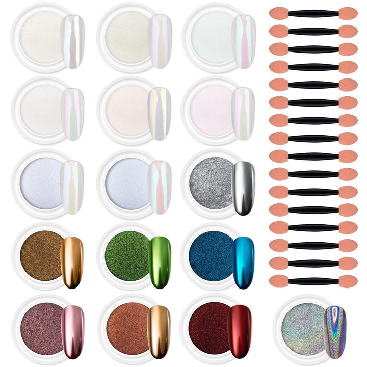 Artdone jars front packaging showing full 16-color kit and organized display benefit versatility