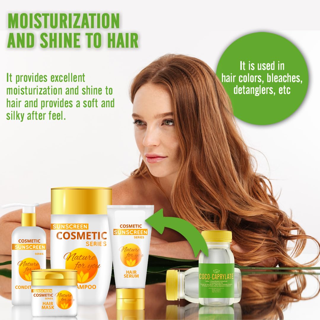 Artekas Innovation droplet of coco-caprylate on skin illustrating a silky non-greasy finish