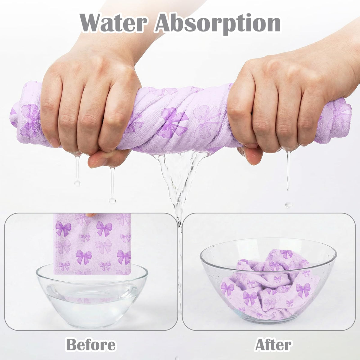 ArthomaHige microfiber close-up revealing soft texture and high absorbency