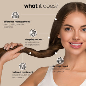 Artnaturals product with argan oil and botanicals, emphasizes natural ingredients