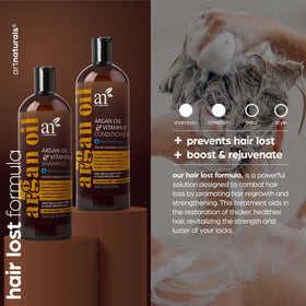 Artnaturals bottle label close-up highlighting active botanical ingredients