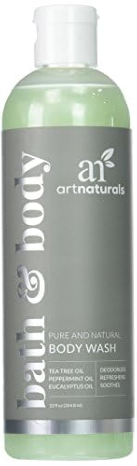 Artnaturals front bottle view showing fresh botanical cleanser and clear branding