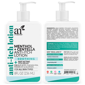 Artnaturals front packaging shows label and benefits for quick identification