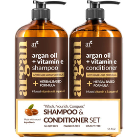 Artnaturals front packaging showing both 16 fl oz bottles and benefits
