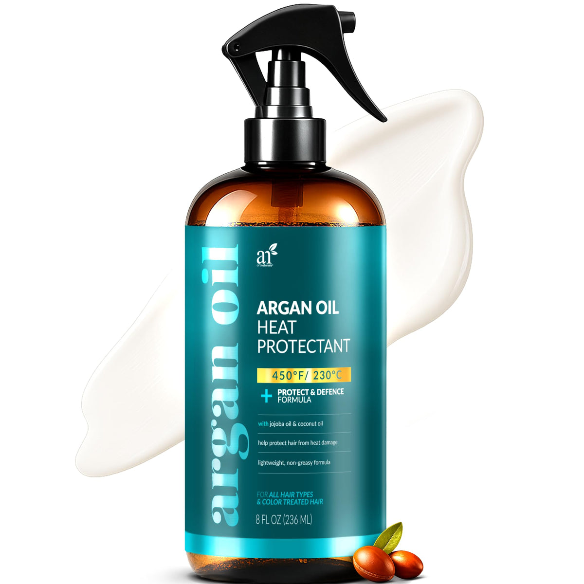 Artnaturals front packaging showing bottle and label for clear identification and appeal