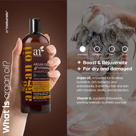 Artnaturals pump dispenser and clear product label for easy use