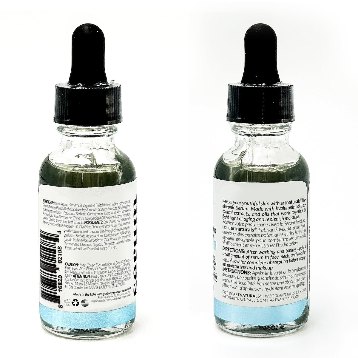 ArtNaturals pump dispenser closeup showing easy precise dosing and hygienic use
