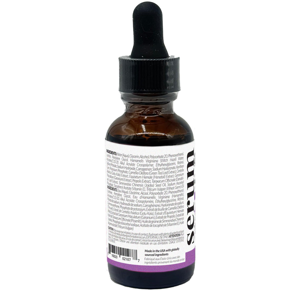 ArtNaturals applicator dropper releasing serum to control nightly dosing