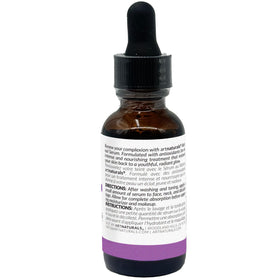 ArtNaturals close-up of silky serum texture for fast absorption and hydration