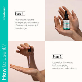 Artnaturals serum texture close-up highlighting lightweight, fast-absorbing hydration