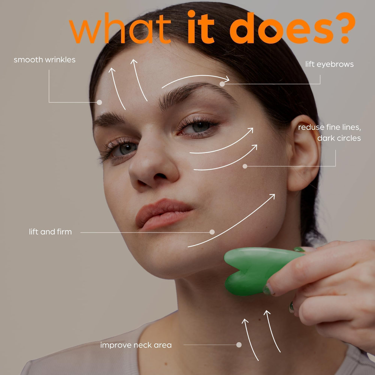 ArtNaturals oil and gua sha in a spa-style setting illustrating relaxing skincare routine