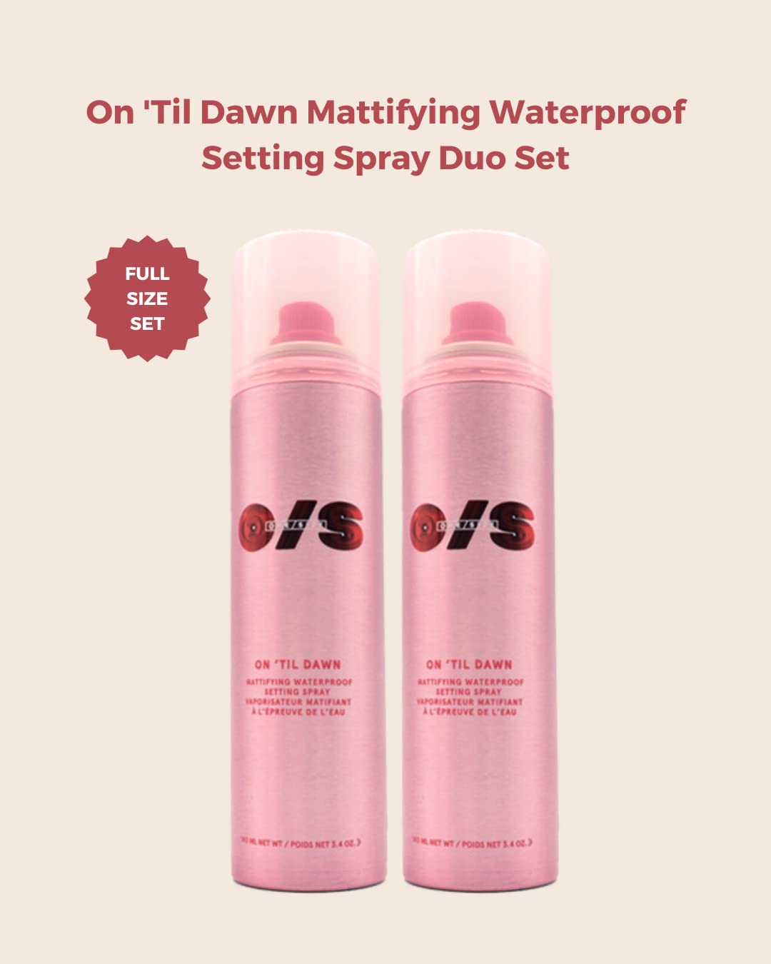 artstar closeup nozzle releasing fine mist for even mattifying coverage