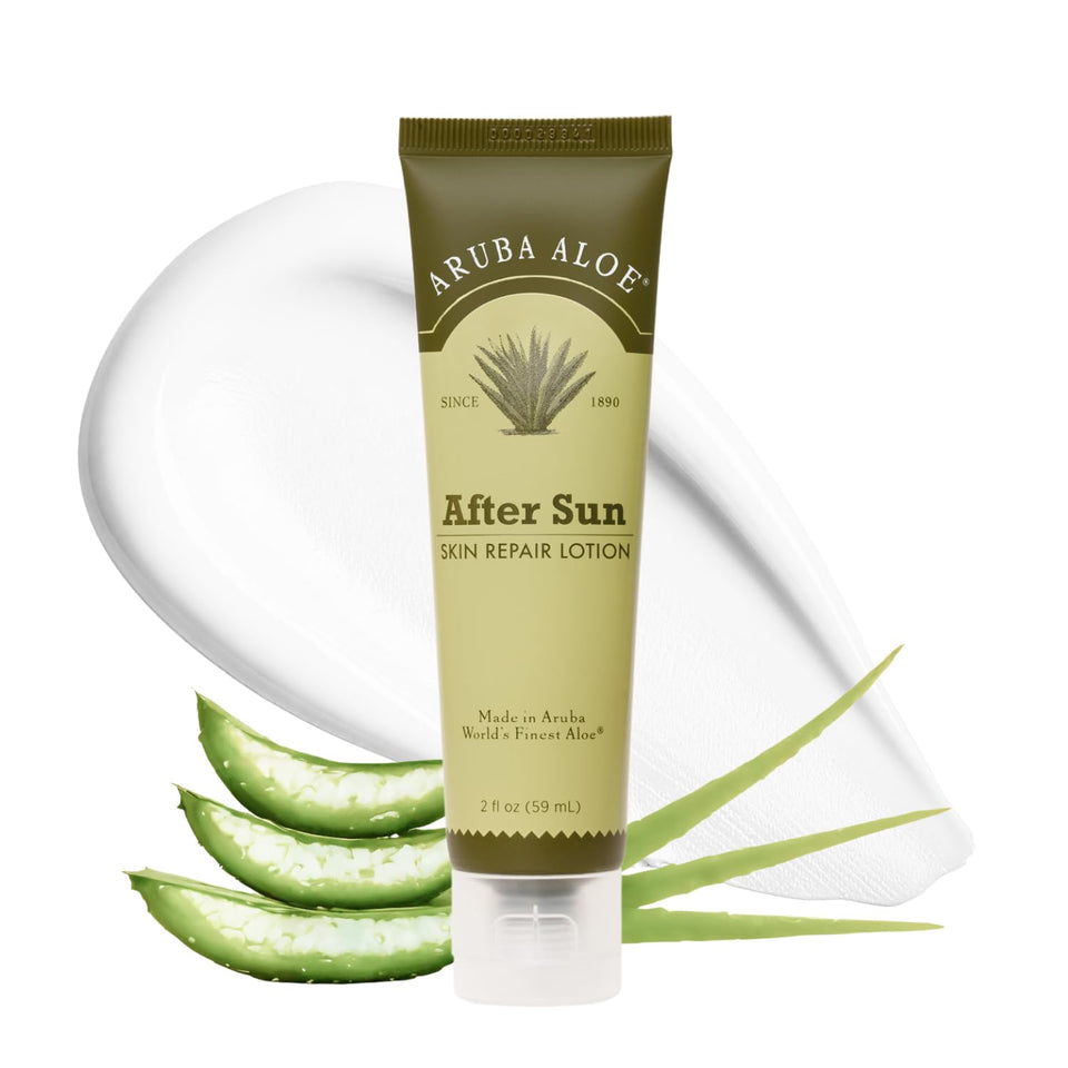 ARUBA ALOE front tube view showing product and branding for quick identification and trust