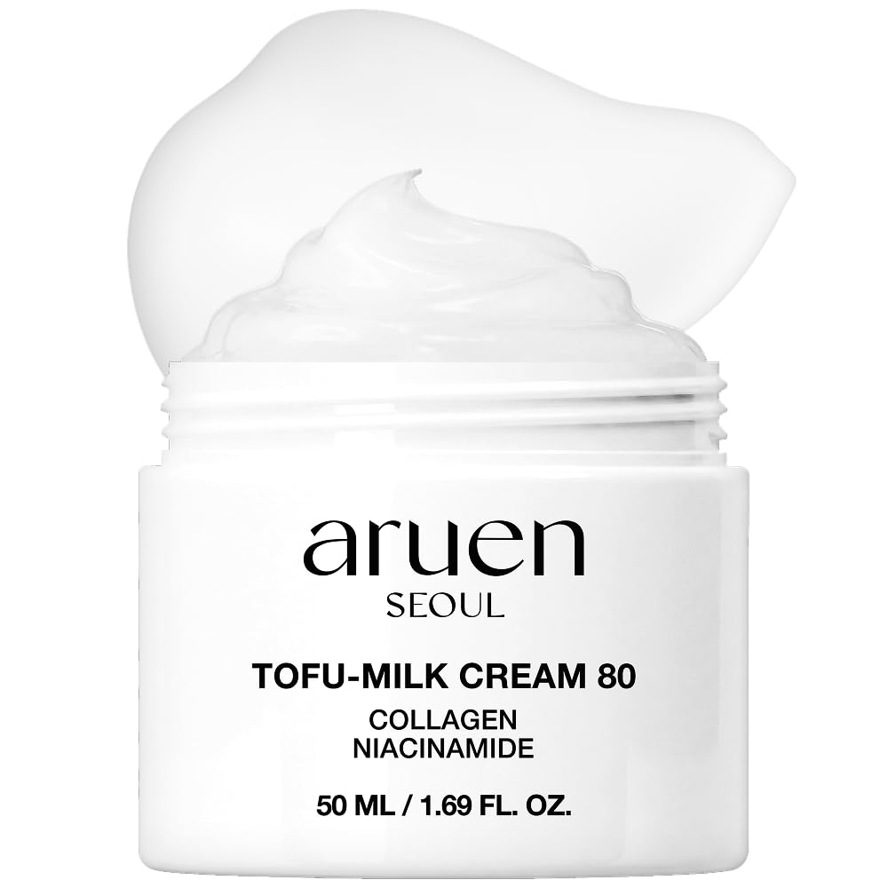 aruen jar front view showing clean label and compact 50ml size benefit: easy countertop storage