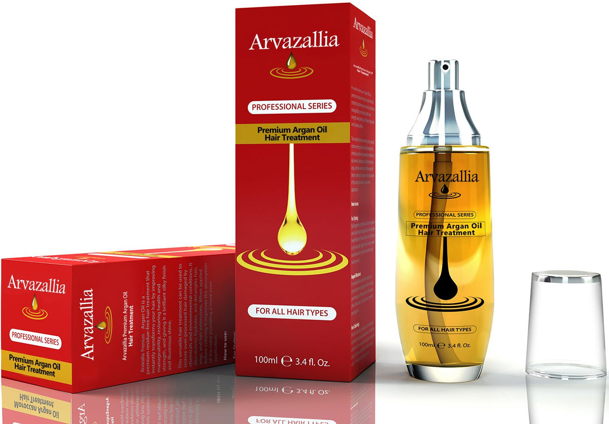 Arvazallia applied to curly hair delivering hydration and frizz control