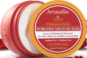 Arvazallia open jar close-up texture demonstrating rich hydration