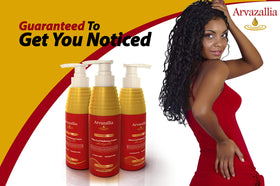 Arvazallia product label detail highlighting argan oil and vitamin E benefits