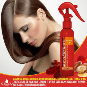 Arvazallia smooth shiny hair after treatment for frizz control