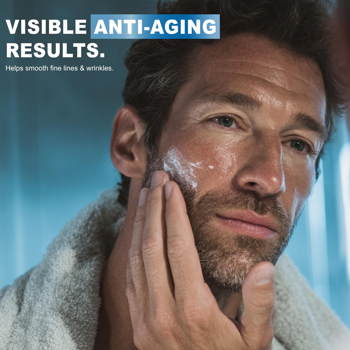 Arvesa applied after shaving to soothe skin and reduce tightness