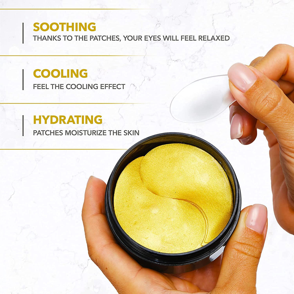 Arvesa close-up gel texture highlighting smooth hydrating formula
