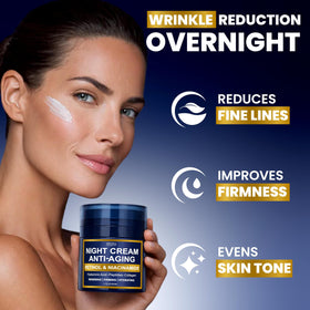 Arvesa night cream texture closeup illustrating creamy non-greasy hydration