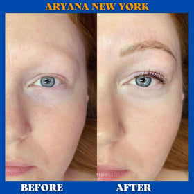 ARYANA NEW YORK pomade texture close-up showing smooth, buildable coverage benefit