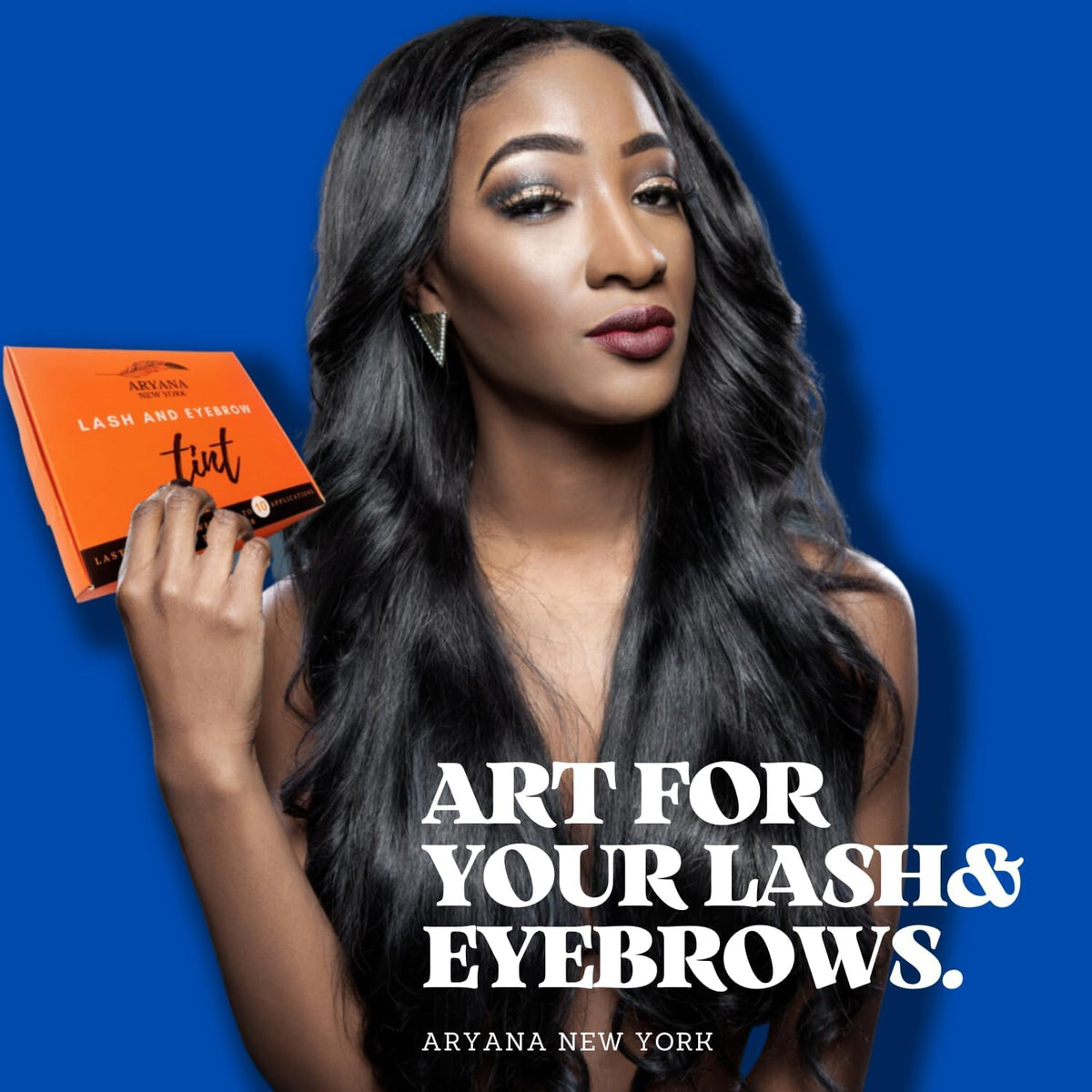 ARYANA NEW YORK lash guard in use protecting skin during application for cleaner results