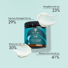 As I Am creamy mask texture close-up highlighting rich moisture