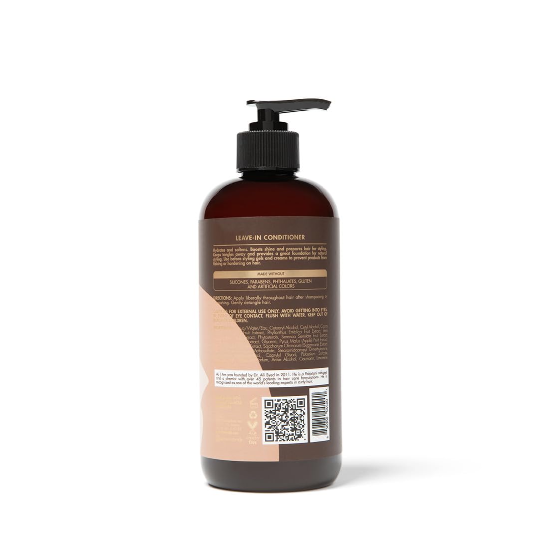 As I Am close-up of creamy coconut texture illustrating slip and hydration