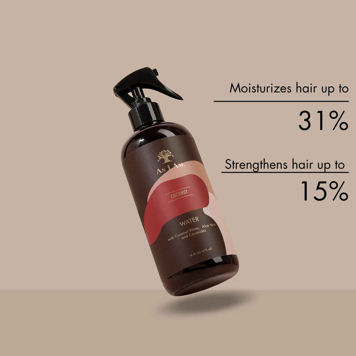 As I Am pouring product into hand showing lightweight feel and absorption