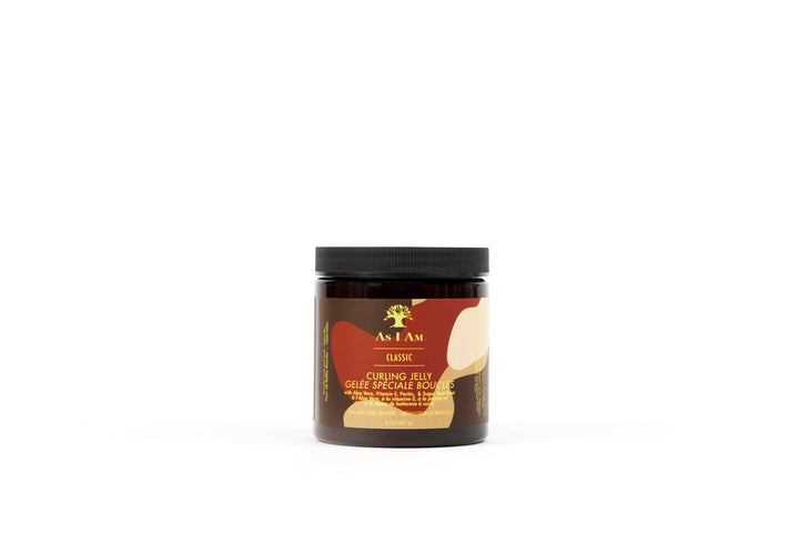 As I Am front packaging showing 8 ounce jar and label benefits