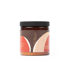 As I Am cream applied in hand demonstrating slip and hydration for manageable styling