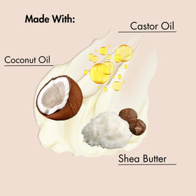 As I Am ingredients panel close-up highlighting panthenol and moisturizing butters
