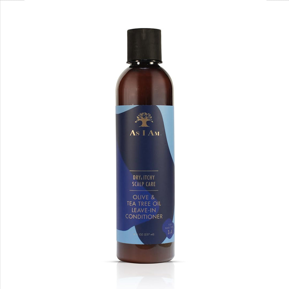 As I Am front packaging showing label and 8 oz bottle with soothing benefits
