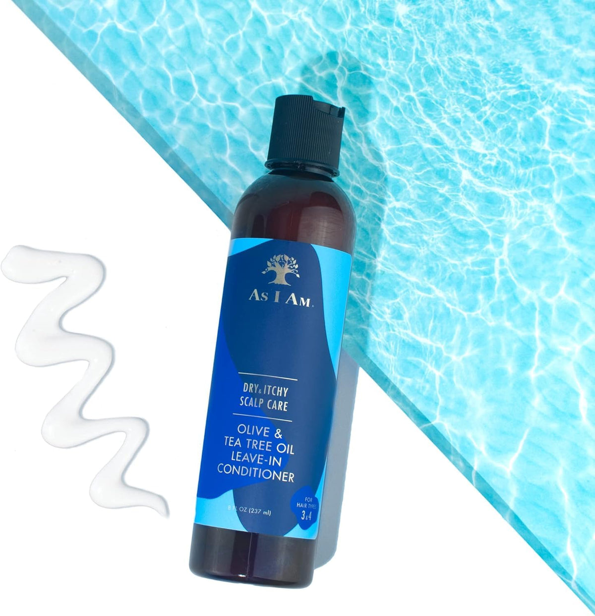 As I Am in-use detangling wet curls for quicker combing and reduced breakage