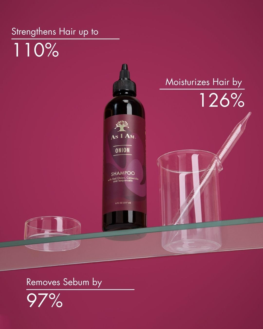 As I Am shampoo lather texture demonstrating gentle foam and hydration