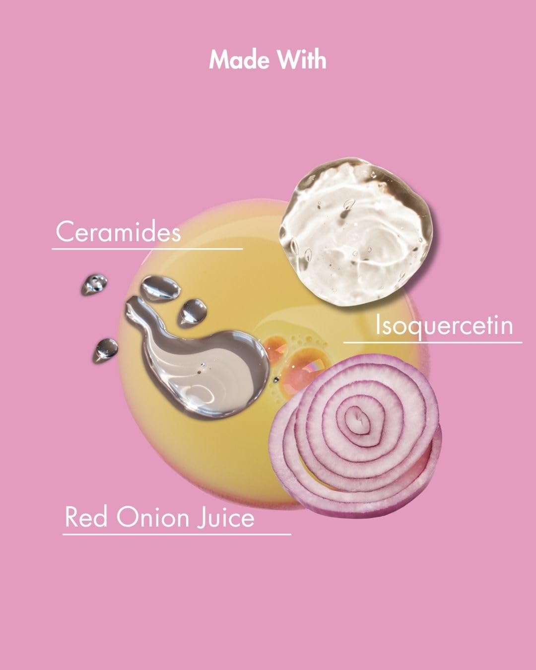As I Am label close-up highlighting ingredients and benefits
