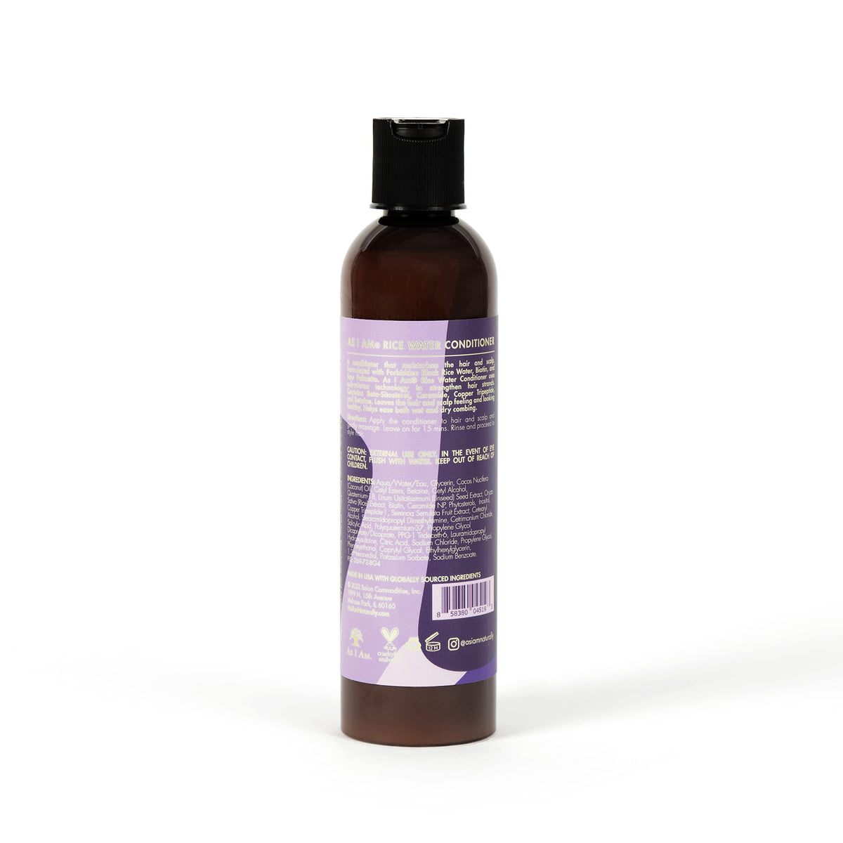 As I Am close-up of conditioner texture highlighting creamy slip and hydration