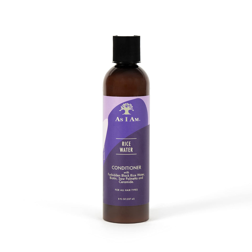 As I Am front bottle showing label and 8oz size for clear product ID and benefit
