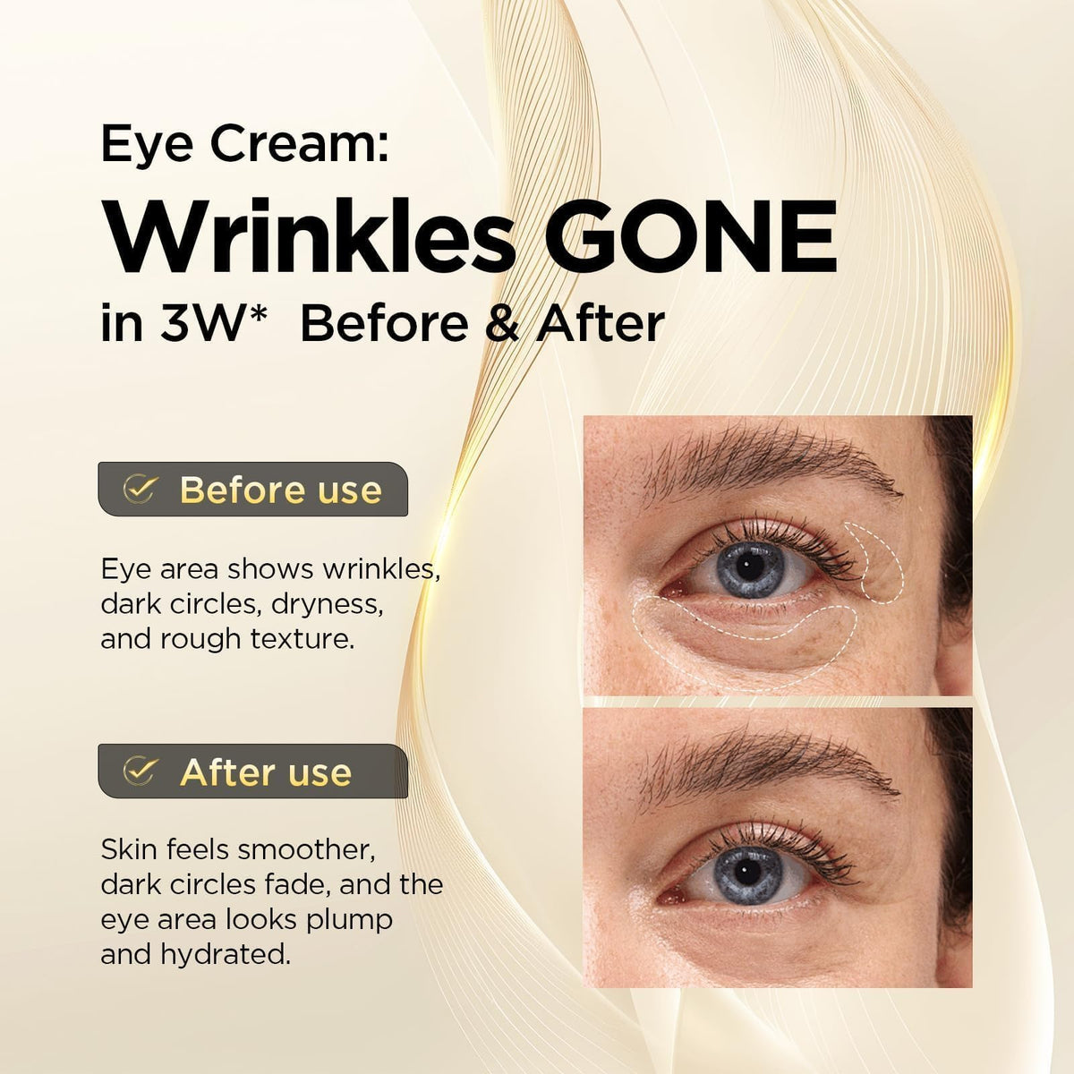 ASAMO cream texture smoothed on skin, lightweight hydration visible