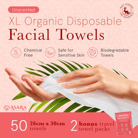 ASARA NEW YORK towel on bathroom vanity in lifestyle scene suggesting daily use