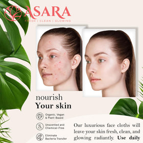 ASARA NEW YORK single travel sachet in a purse for quick refreshes away from home