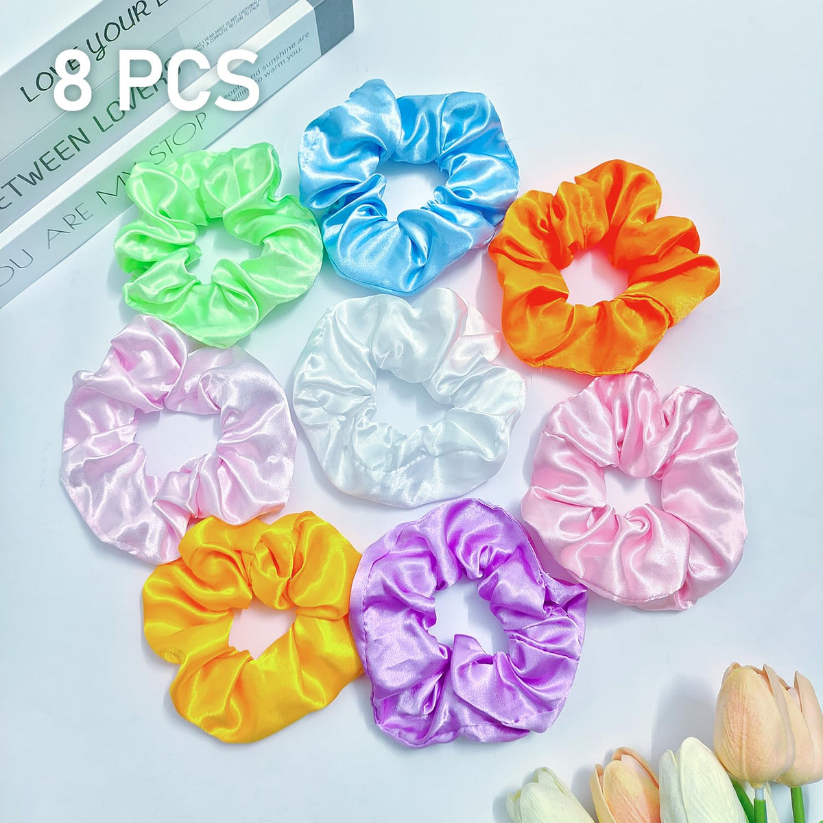 asawira color variety laid out displaying eight shades for mix-and-match looks