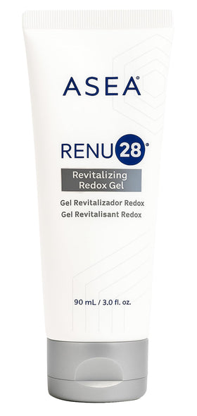 ASEA RENU28 front packaging showing clean design and 90 ml size benefit