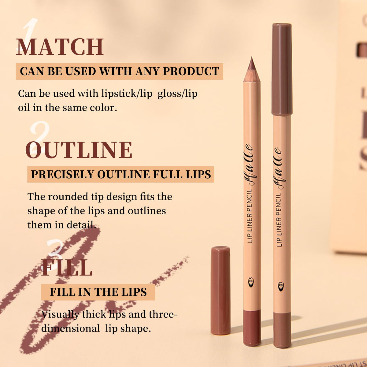 Aseawave creamy pencil texture swatches demonstrating smooth payoff