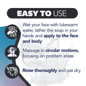 Asepxia being used on face to target pimples and unclog pores